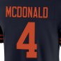 Texas Longhorns #4 Jelani McDonald Black Jersey-Stitched
