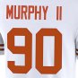 Texas Longhorns #90 Byron Murphy II White Jersey-Stitched