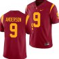 USC Trojans #9 Terrell Anderson Red Jersey-Stitched