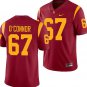 USC Trojans #67 Kilian O'Connor Red Jersey-Stitched