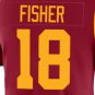USC Trojans #18 Zuriah Fisher Red Jersey-Stitched