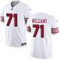 San Francisco 49ers #71 Trent Williams White Alternate Stitched Jersey