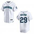 Men's & Youth Mariners #29 Cal Raleigh White Stitched Jersey