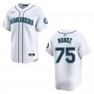Men's & Youth Mariners #75 Andres Munoz White Stitched Jersey
