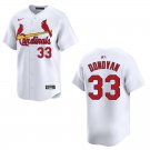 Men's & Youth Cardinals #33 Brendan Donovan White Stitched Jersey