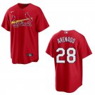 Men's & Youth Cardinals #28 Nolan Arenado Red Stitched Jersey