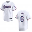 Men's & Youth Rangers #6 Josh Jung White Stitched Jersey