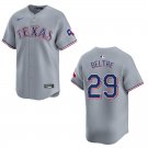 Men's & Youth Rangers #29 Adrian Beltre Gray Stitched Jersey