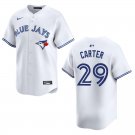 Men's & Youth Blue Jays #29 Joe Carter White Stitched Jersey