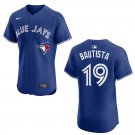 Men's & Youth Blue Jays #19 Jose Bautista Royal Blue Stitched Jersey