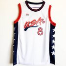 1996 Atlanta Olympics USA Basketball Dream 8# Scottie Pippen White Jersey