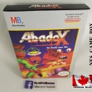 ABADOX THE DEADLY INNER WAR - NES, Nintendo Custom BOX optional w  Dust Cover & PVC Protector