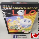 ADVENTURES OF LOLO - NES, Nintendo Custom replacement BOX optional w  Dust Cover & PVC Protector