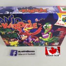 BANJO KAZOOIE - N64, Nintendo64 Custom replacement Box with Insert Tray & PVC Protector