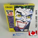 BATMAN RETURN OF JOKER - NES, Nintendo Custom Replacement BOX w  Dust Cover & PVC Protector