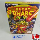 BUCKY O'HARE - NES, Nintendo Custom Replacement BOX optional w  Dust Cover & PVC Protector