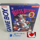 BUGS BUNNY CRAZY CASTLE 2 - Nintendo Game Boy Custom Box optional w  Insert Tray & PVC Protector