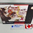 CHRONO TRIGGER - SNES, Super Nintendo Replacement Custom Box with Insert Tray & PVC Protector