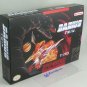 DARIUS TWIN - SNES, Super Nintendo Custom Replacement Box optional w  Insert Tray & PVC Protector