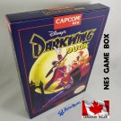 DARKWING DUCK - NES, Nintendo Custom Replacement BOX optional w  Dust Cover & PVC Protector
