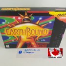 EARTHBOUND - SNES, Super Nintendo NOT BIG BOX regular size optional w  Insert Tray & PVC Protector