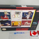 FAMILY DOG - SNES, Super Nintendo Custom Replacement Box optional w  Insert Tray & PVC Protector