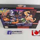 FINAL FIGHT 2 - SNES, Super Nintendo Custom Box optional w  Insert Tray & PVC Protector FF2