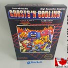 GHOST 'N GOBLINS - NES, Nintendo Custom replacement BOX optional w  Dust Cover & PVC Protector