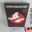 GHOSTBUSTERS - NES, Nintendo Custom replacement BOX optional w  Dust Cover & PVC Protector