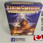 IRONSWORD WIZARD & WARRIORS 2 - NES, Nintendo Custom BOX optional w  Dust Cover & PVC Protect