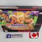 JOE & MAC 2 LOST IN TROPICS - SNES, Super Nintendo Custom Box optional w  Insert Tray & PVC Protect