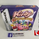 KIRBY & THE AMAZING MIRROR - Nintendo GBA Custom Box optional w  Insert Tray & PVC Protector