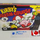 KIRBY'S DREAM COURSE - SNES, Super Nintendo Custom Box optional w  Insert Tray & PVC Protector