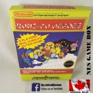 KUNG-FU HEROES - NES, Nintendo Custom replacement BOX optional w  Dust Cover & PVC Protector