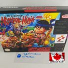 LEGEND OF THE MYSTICAL NINJA - SNES, Super Nintendo Custom Box w  Insert Tray & PVC