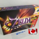 LEGEND OF ZELDA MAJORA'S MASK - N64, Nintendo64 Custom Box with Insert Tray & PVC Protector