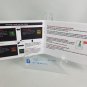 MANUAL GAME BOY COLOR = METAL GEAR SOLID Gameboy Replacement Instruction Booklet