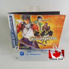MANUAL GBA - ONIMUSHA TACTICS - Game Boy Advance Replacement Instruction Booklet