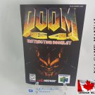MANUAL N64 - DOOM 64 - Nintendo64 Replacement Instruction Manual Booklet