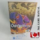 MANUAL N64 - OGRE BATTLE 64 - Nintendo64 Replacement Instruction Manual Booklet