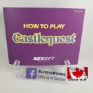 MANUAL NES - CASTLEQUEST - Nintendo Replacement Instruction Manual Booklet
