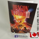MANUAL NES - DRAGON WARRIOR III (3) - Nintendo Replacement Instruction Manual Booklet