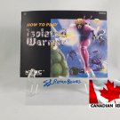 MANUAL NES - ISOLATED WARRIOR - Nintendo Replacement Instruction Manual Booklet