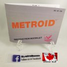 MANUAL NES - METROID (GREY) - Nintendo Replacement Instruction Manual Booklet