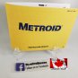 MANUAL NES - METROID (YELLOW) - Nintendo Replacement Instruction Manual Booklet