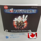 MANUAL NES - NEW GHOSTBUSTERS 2 - Nintendo Replacement Instruction Manual Booklet