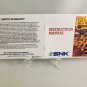 MANUAL NES - P.O.W. PRISONERS OF WAR - Nintendo Replacement Instruction Manual Booklet POW
