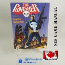 MANUAL NES - THE PUNISHER - Nintendo Replacement Instruction Manual Booklet