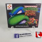 MANUAL NES - TMNT TURTLES TOURNAMENT FIGHTERS - Nintendo Replacement Instruction Manual Booklet