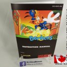 MANUAL SNES - BONKERS - Super Nintendo Replacement Instruction Manual Booklet